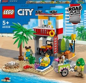 Konstruktors LEGO City Glābēju stacija pludmalē 60328, 211 gab.