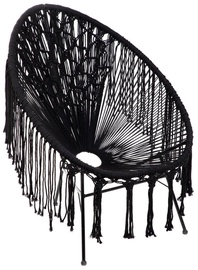 Atzveltnes krēsls Homla Acapulco Spirit 225606, melna, 85 cm x 73 cm x 93 cm