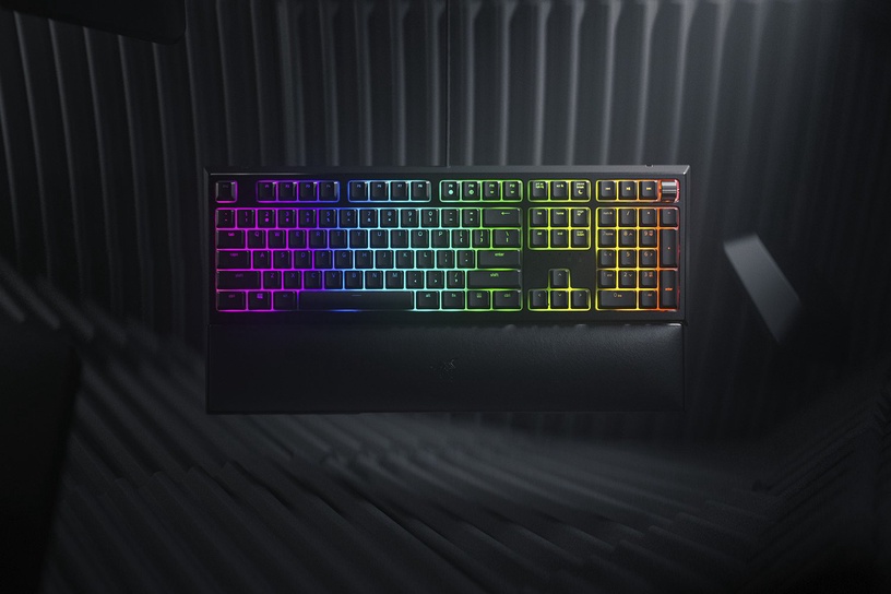 Клавиатура Razer Ornata V2 Ornata V2 Razer Hybrid Mecha-Membrane EN, черный