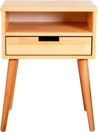 Ночной столик Kalune Design Fly, дубовый, 35 x 55 x 64 см