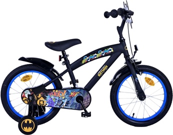 Vaikiškas dviratis, miesto Batman, juodas, 16"