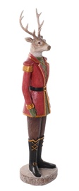 Dekorācija, "Briedis" Miloo ML13528, 28 cm, zaļa