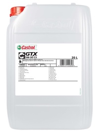 Машинное масло Castrol GTX C3 5W - 30, синтетический, для легкового автомобиля, 20 л