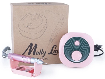 Elektriskais manikīra un pedikīra komplekts MollyLac JMD-102 Pro, rozā