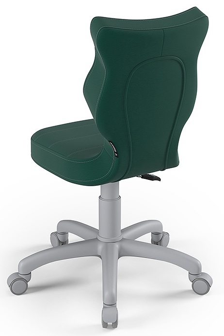 Bērnu krēsls Petit VT05 Size 4, zaļa/pelēka, 37 cm x 77 - 83 cm
