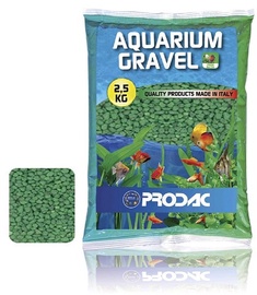 Грунт Prodac Aquarium Gravel Q6KG2.5, 2.5 кг, зеленый