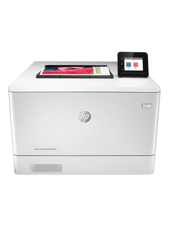 Лазерный принтер HP Pro M454dw, цветной
