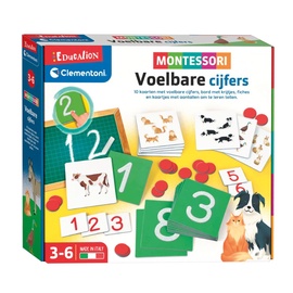 Izglītojošās rotaļlieta Clementoni Tactile Numbers 50737