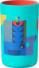 Детская кружка Tommee Tippee Easiflow 360, 250 мл, 1 г., пластик, синий/многоцветный