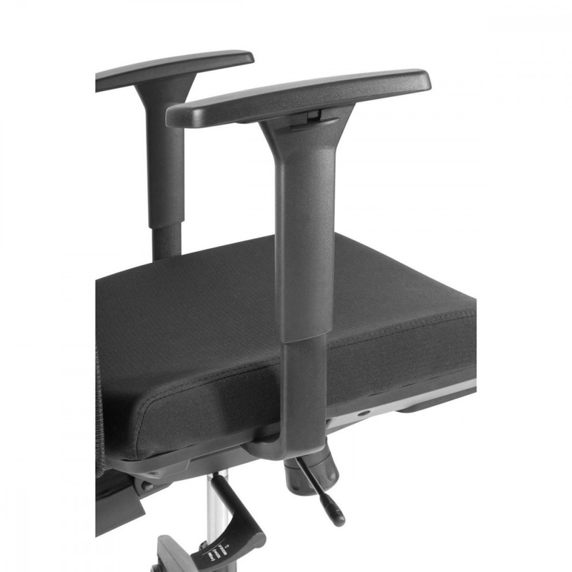 Kontoritool Maclean Ergo Officer ER-414, 49 x 48 x 119.5 - 129.5 cm, must