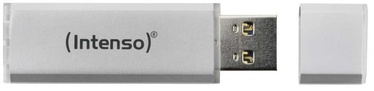 USB atmintinė Intenso Jet Line, sidabro, 64 GB