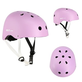 Шлем Nils Extreme MTW001, M (55-58cm), фиолетовый
