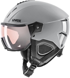 Шлем Uvex Instinct Visor Pro, серый, 56-58