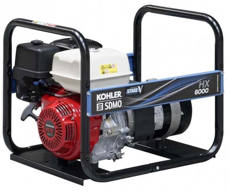 Generaator bensiin Kohler HXC 6000 C5, 4800 W