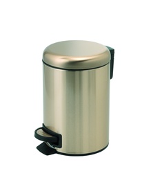 Šiukšliadėžė Gedy POTTY 330987, aukso, 5 l