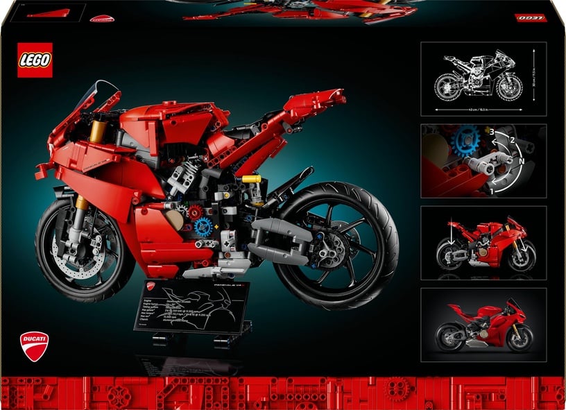 Konstruktor LEGO® Technic Ducati Panigale V4 S mootorratas 42202