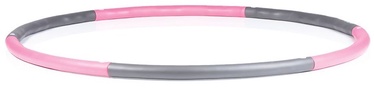 Гимнастический обруч Gymstick Joined Hula Hoop, 1000 мм, 1.5 кг, розовый/серый