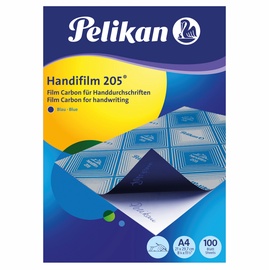 Копировальная бумага Pelikan 205 A4x100, A4, синий