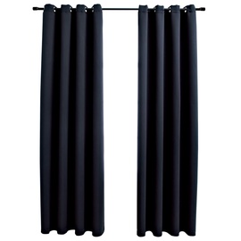 Öökardin VLX 134410, must, 1750 mm x 1400 mm