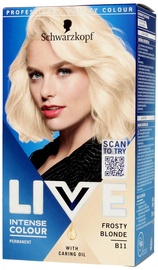 Kраска для волос Schwarzkopf Live, Frosty Blonde, B11, 144 мл