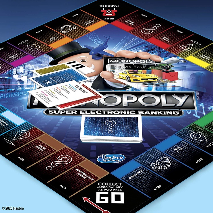 Galda spēle Hasbro Monopoly Super Electronic Banking E8978, Poļu