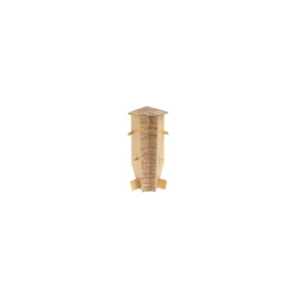 Grīdlīstes stūris Cezar MasterLine W-PS-ZLPML60-M451, 16 mm x 60 mm x 15 mm, brūna, 2 gab.