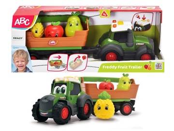 Rotaļu traktors Dickie Toys ABC Freddy Fruit Trailer 204115010, daudzkrāsaina