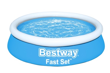 Бассейн надувной Bestway Splash & Play Fast Set, синий/белый, 183 x 51 см, 940 л