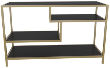 TV-laud Kalune Design Robbins, kuldne/antratsiit, 39 cm x 120 cm x 75 cm