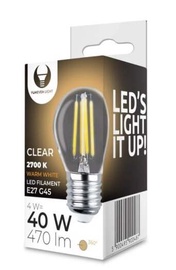 Spuldze Forever Light LED, G45, silti balta, E27, 4 W, 470 lm