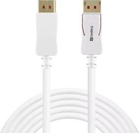 Kaabel Sandberg DisplayPort - DisplayPort 1.4 8K60Hz 509-15, valge, 2 m