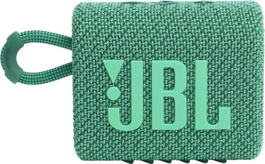 Belaidė kolonėlė JBL Go 3 Eco, žalia, 4.2 W