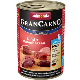 Mitrā barība (konservi) suņiem Animonda, liellopa gaļa/tītara gaļa, 0.4 kg