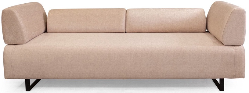 Диван-кровать Hanah Home Infinity with Table, светло-коричневый, 90 x 220 см x 80 см