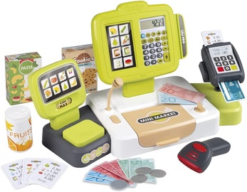 Veikala rotaļlietas Smoby Cash Register, zaļa