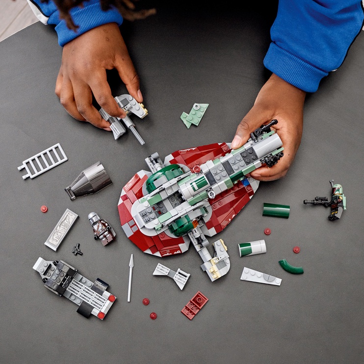 Konstruktor LEGO Star Wars Boba Fetti tähelaev™ 75312, 593 tk