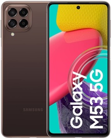 Mobilais telefons Samsung Galaxy M53 5G, brūna, 6GB/128GB