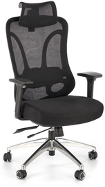 Krēsls Gilberto, 70 x 65 x 121 - 129 cm, melna