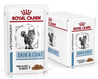 Влажный корм для кошек Royal Canin Skin & Coat, 0.085 кг, 12 шт.