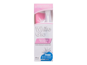 Komplekts White Glo Sensitive Forte, 150 ml