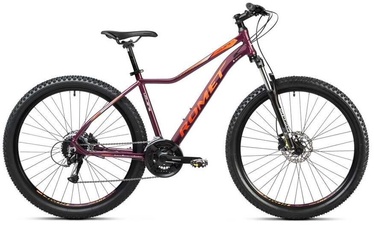 Велосипед горный Romet Jolene 7,2, 27.5 ″, 17" (41.91 cm) рама, oранжевый/фиолетовый