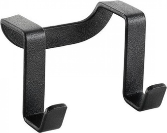 Вешалка Metaltex Lava, 40 мм x 60 мм x 40 мм, черный