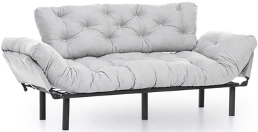 Диван-кровать Hanah Home Nitta Triple, серый, 49 x 227 x 75 см