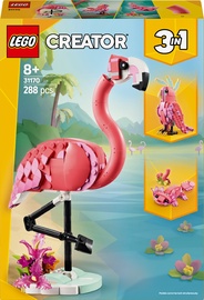 Конструктор LEGO® Creator 3in1 Дикие животные: розовый фламинго 31170, 288 шт.
