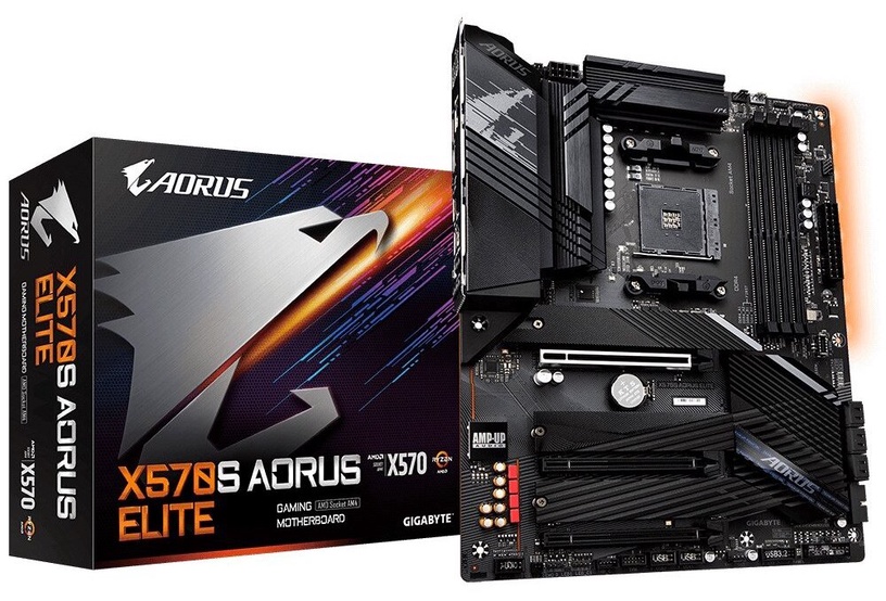Mātesplate Gigabyte X570S AORUS ELITE