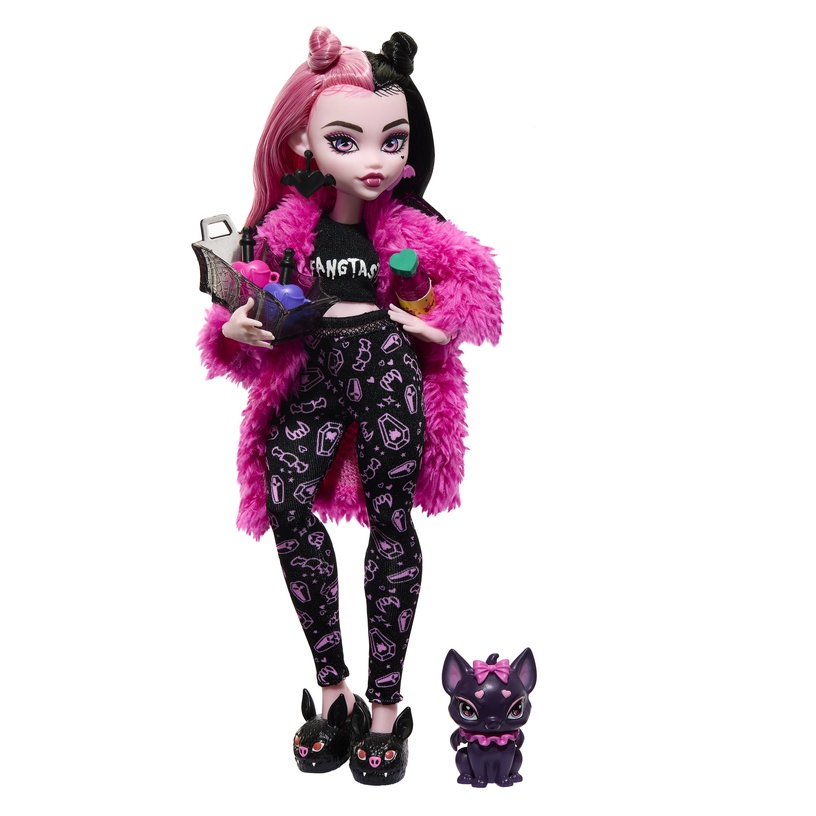 Nukk aksessuaaridega Mattel Monster High Creepover Party Draculaura HKY66, 30 cm