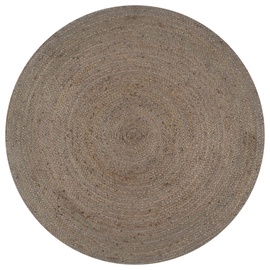 Ковер VLX Handmade Jute 133664, серый, 150 см x 150 см