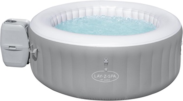 Baseins piepūšams Bestway Lay-Z-Spa St.Lucia AirJet 60037, pelēka, 170 x 66 cm, 605 l