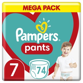Подгузники Pampers Pants, 7 размер, 74 шт.