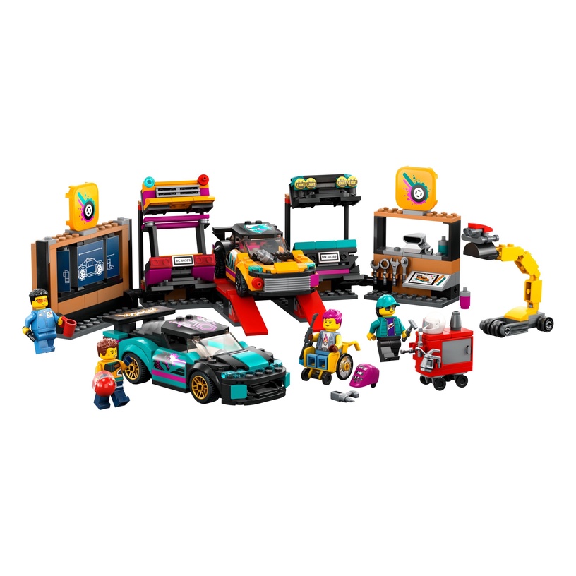 Konstruktor LEGO® City Kohandatud autogaraaž 60389, 507 tk